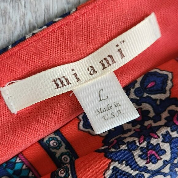 Boho V-Neck Plunge Summer Dress Kimono Sleeve Pockets Multi-Color Print - Picture 7 of 14